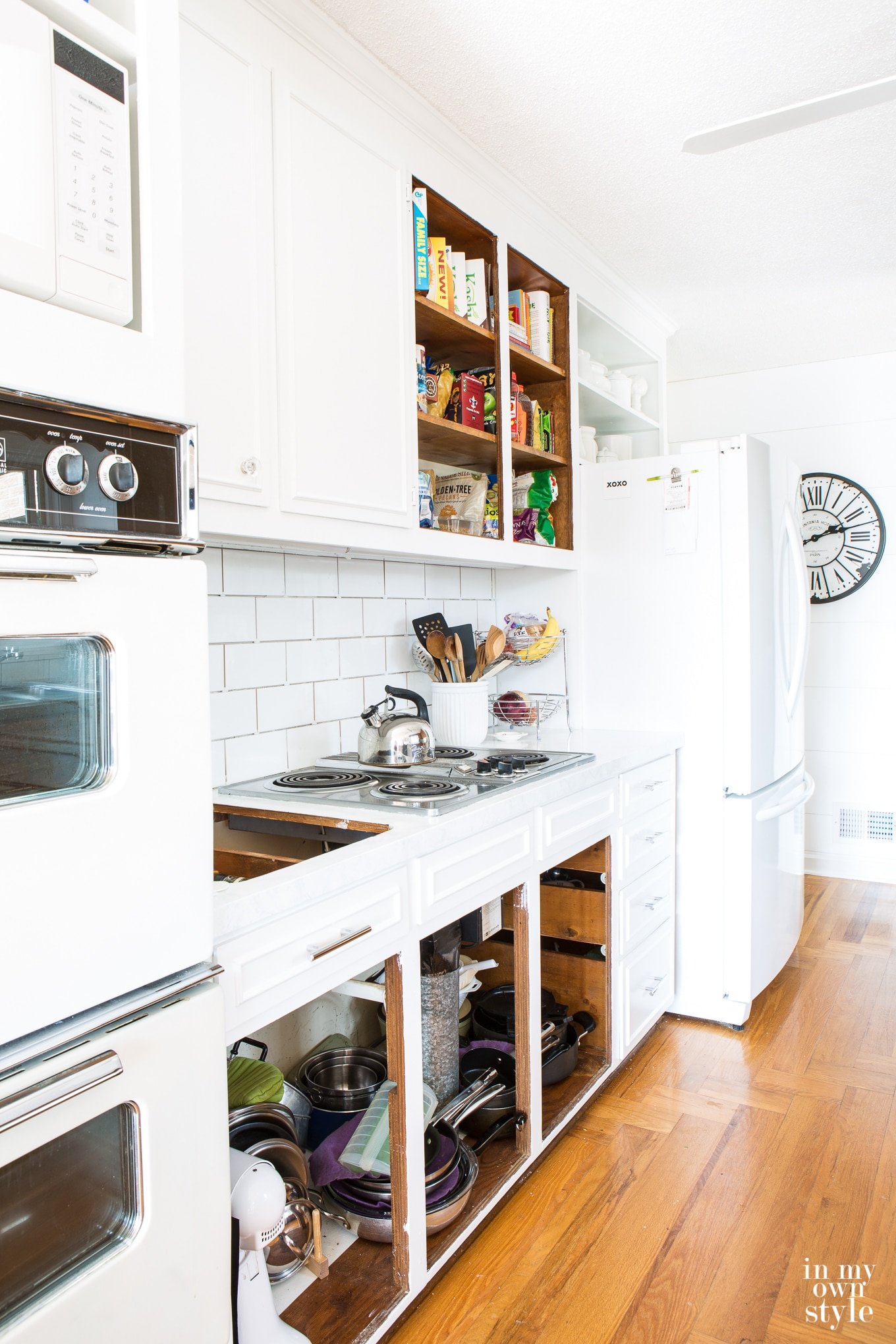 Kitchen makeover and backsplash