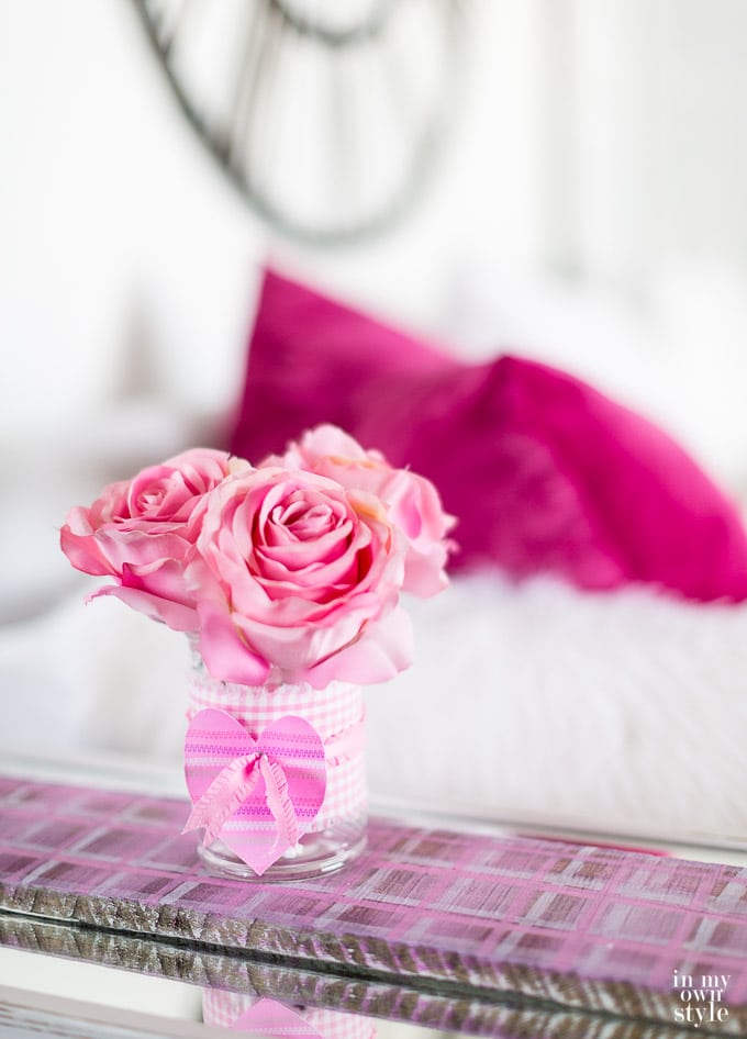 Valentine's Day Rose vases