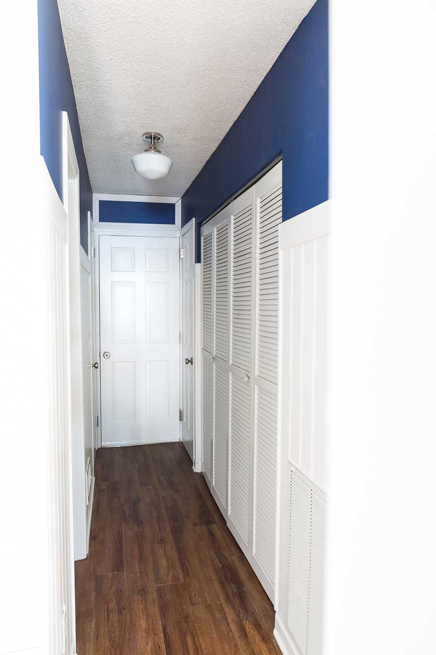 make a Fake transom over a door tutorial