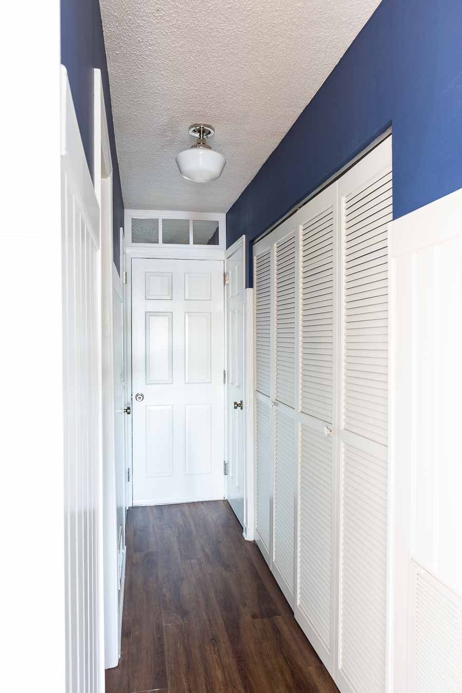 how to make a fake transom for over a door or window