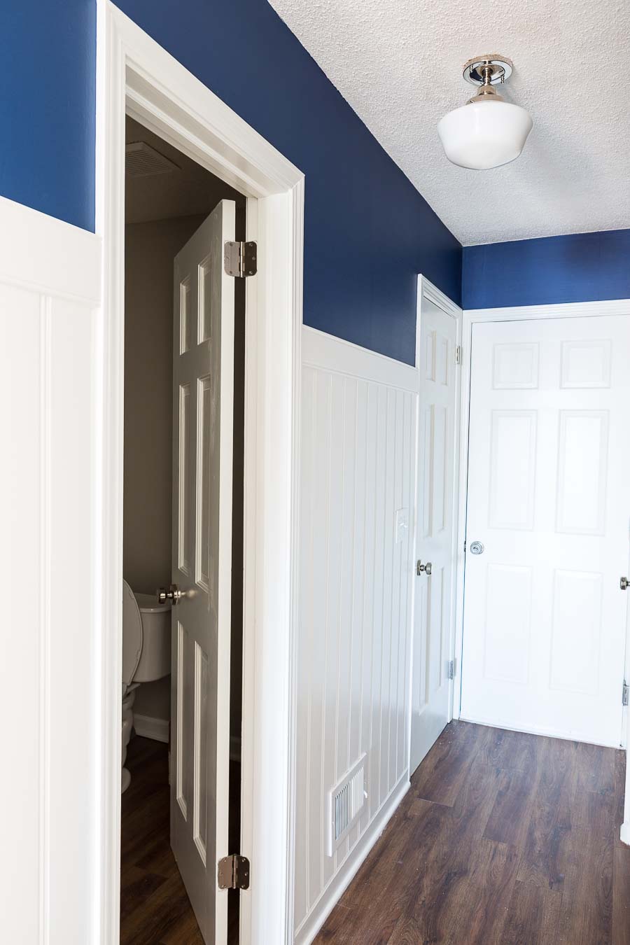 Decorating with blue and white