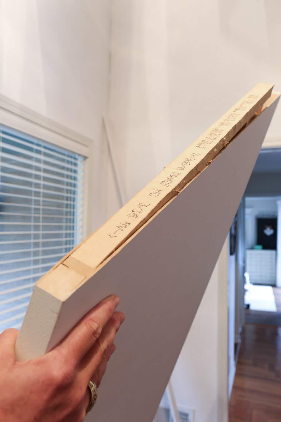 How to make s door for an under the staircase closet