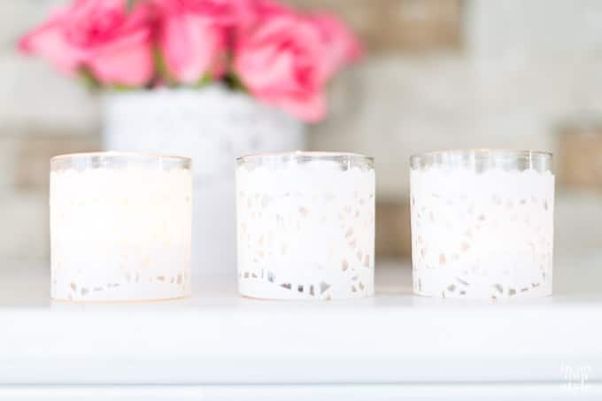 Decorative uses for paper doilies