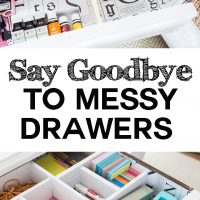 Diy Desk drawer dividers