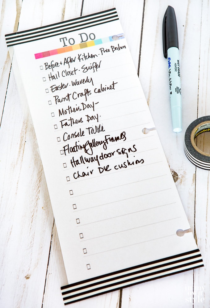 Free printable TO Do list for a daily planner