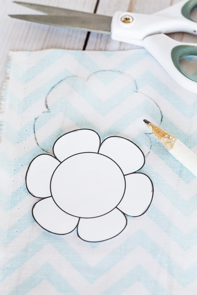 How to make fabric rosette draw pulls for a girls bedroom