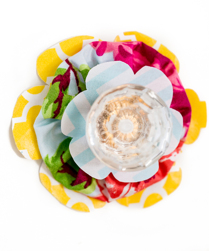 Flower drawer pulls or knobs to make