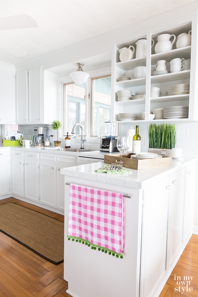 DIY Kitchen makeover before and after photos 