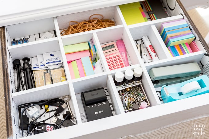 desk drawer dividers to make