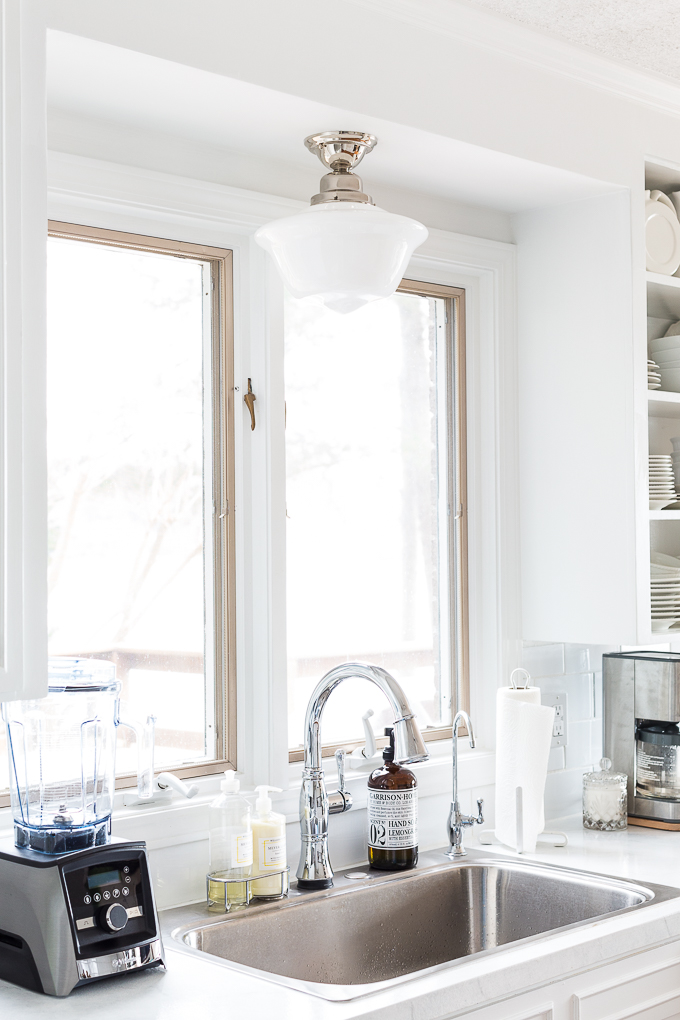 schoolhouse kitchen lighting fixture