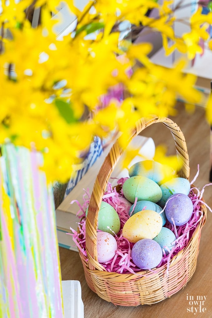 Easter basket decorating ideas