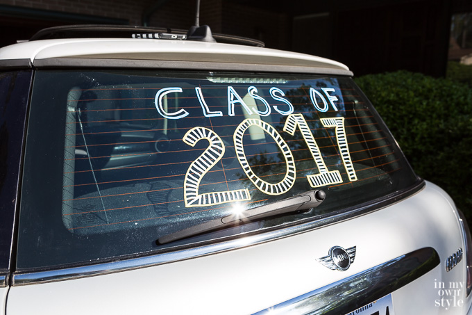 Graduation party decorating idea