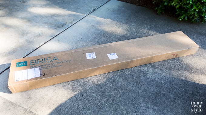 Brisa Retractable Screen Door