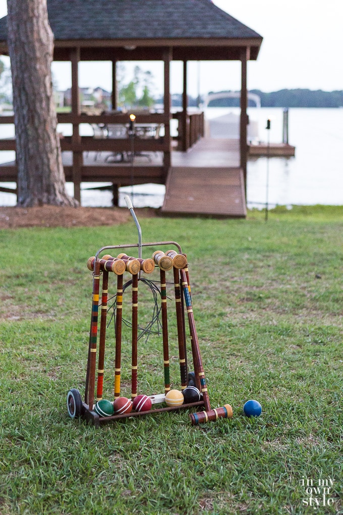 Croquet and Lawn games to play at outdoor parties