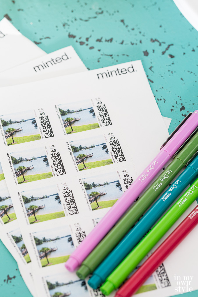 Customized Photo stamps from Minted