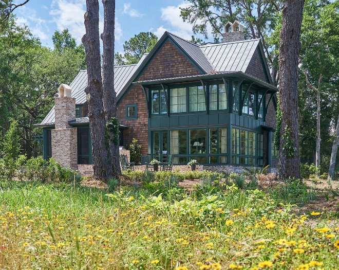 Lake house exterior color ideas