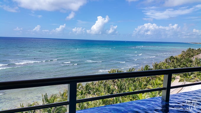 Lazy River at the El Dorado Seaside Suites resort on the Riviera Maya