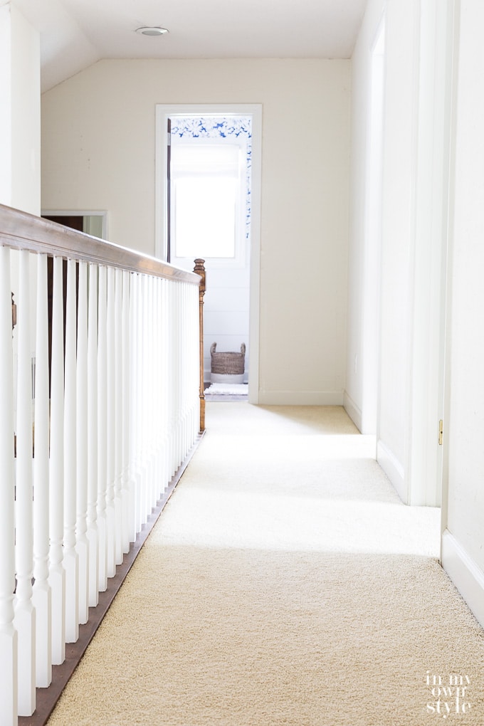 DIY tip to make a spot cleaned carpet look like new