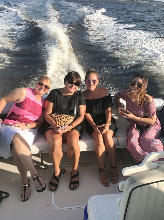Boating-on-the-Cape-Fear-River-around-Bald-Head-Island