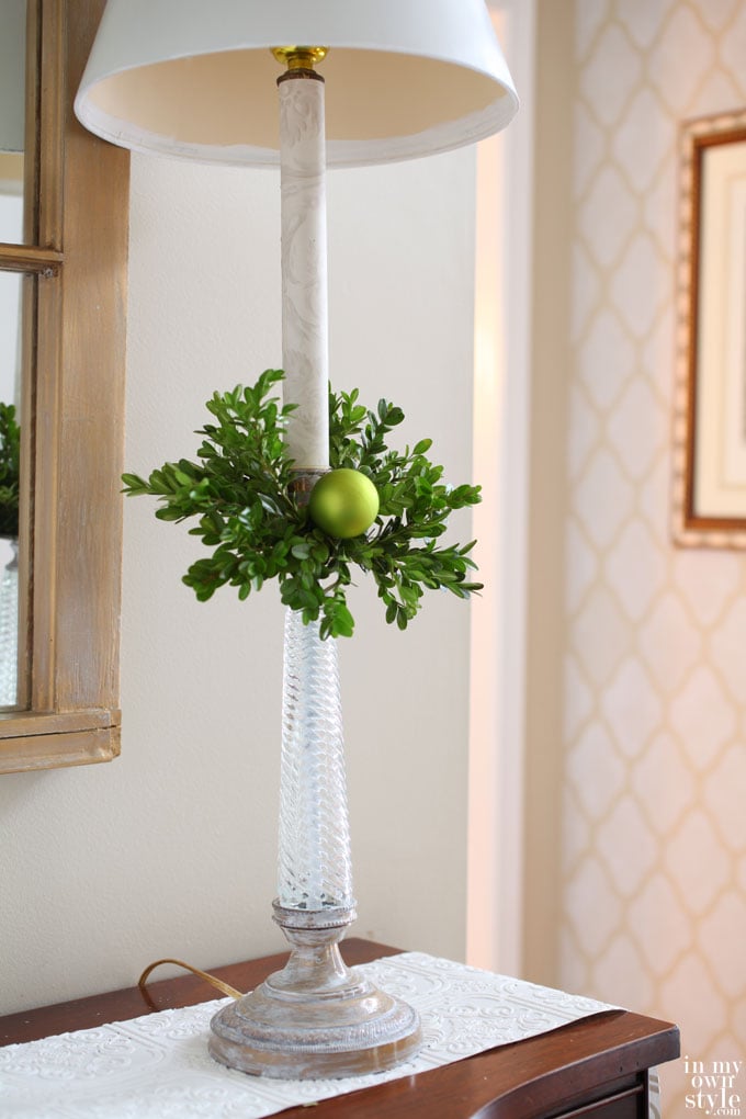 Easy Holiday Decorating Ideas Using Fresh Greenery from a Backyard