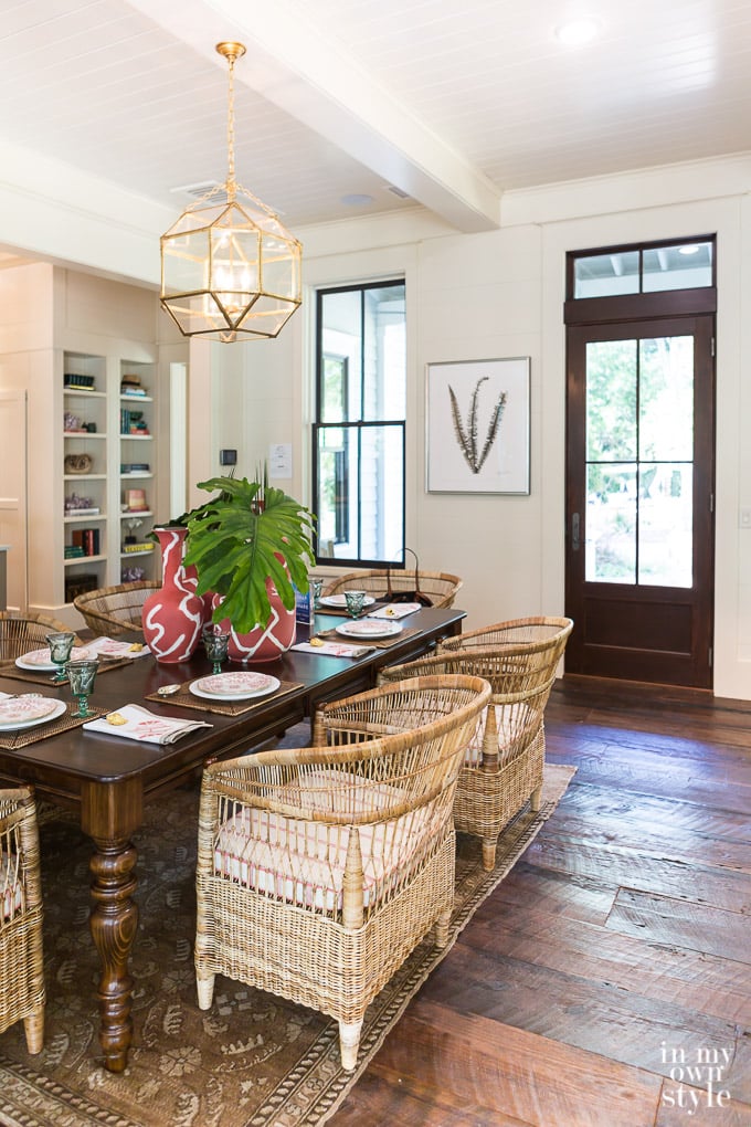 southern living idea home dining area
