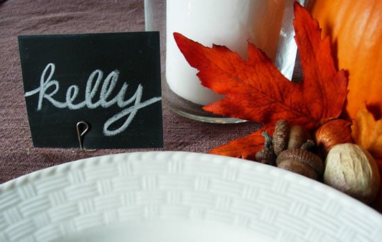 Simple DIY Thanksgiving Table Place Cards