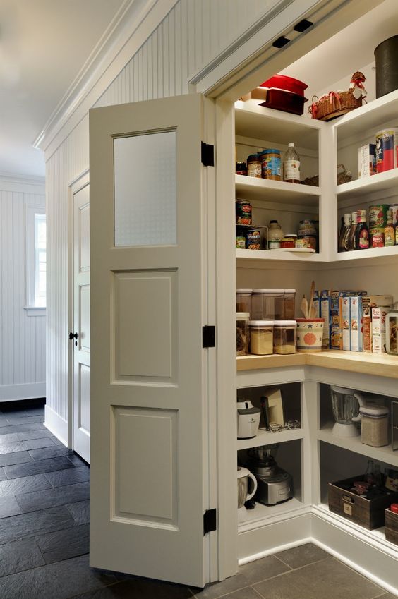 Dreamy walk-in pantries