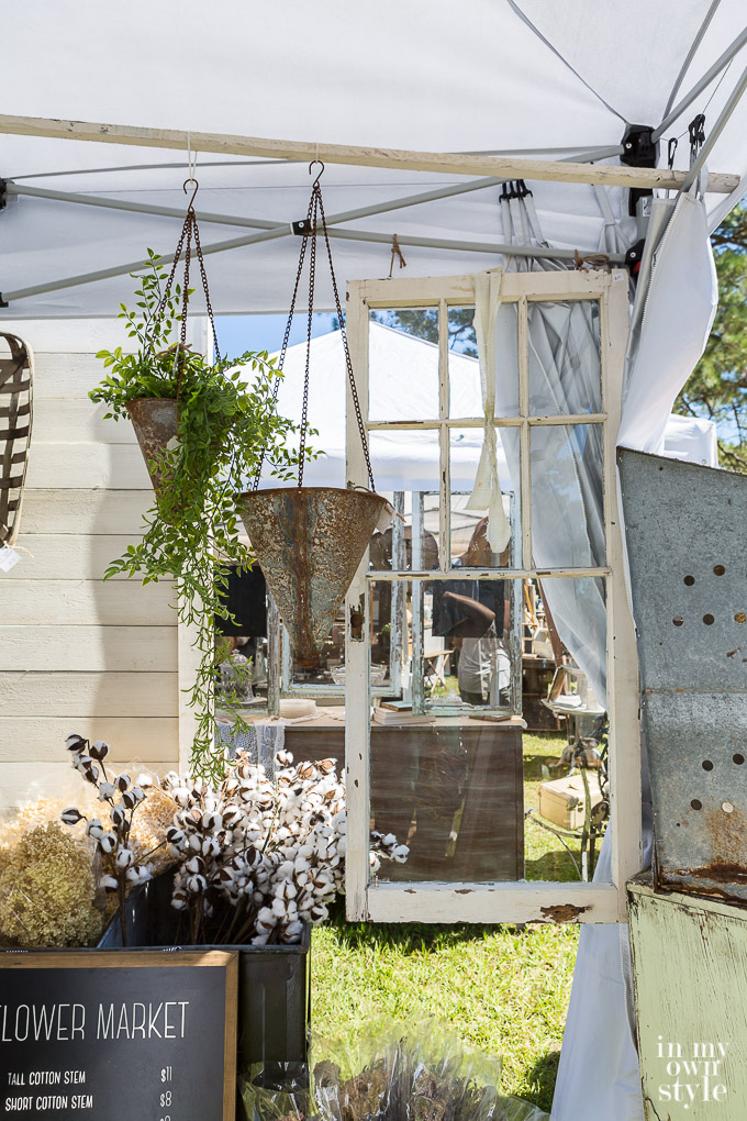 Creative repurposing ideas from the French Country Flea Market vendors