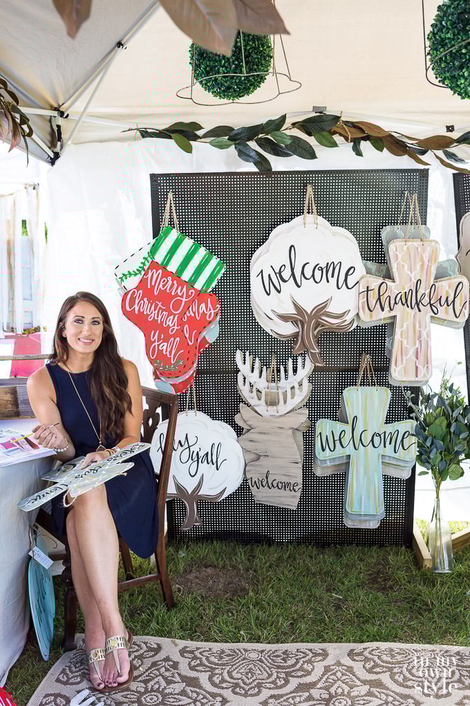 Kristen Park the owner of Southern Grace Gifts. 