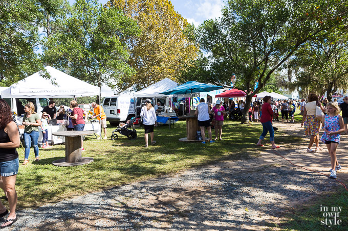 At the French Country Flea Market in Tallahassee, Florida