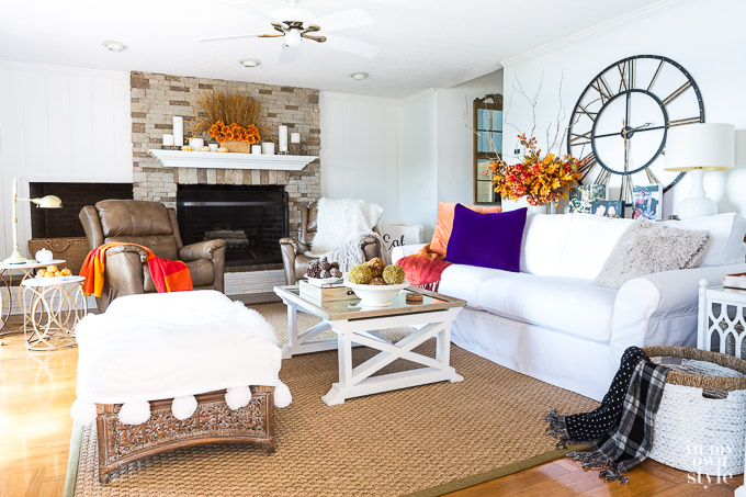 Decorating colors for autumn