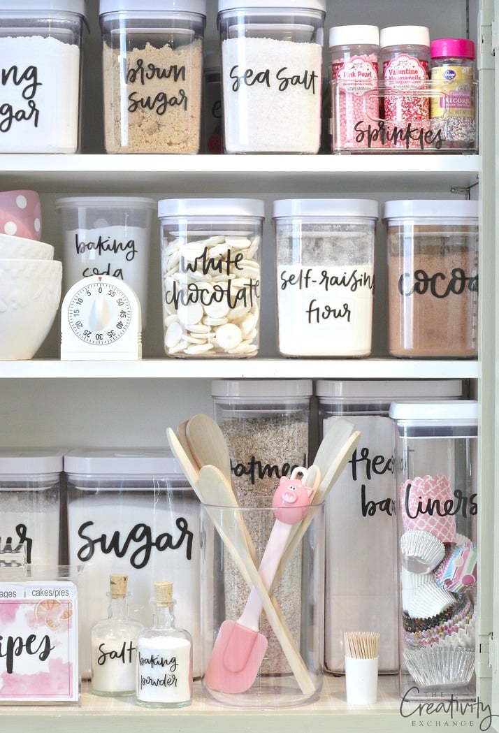 Free-Printable-Pantry-Labels-hand-lettered-by-Zuer-Designs.-Print-on-clear-sticker-paper