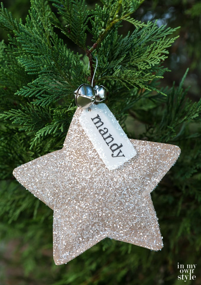 Handmade Christmas Star Ornament with Surprise gift inside
