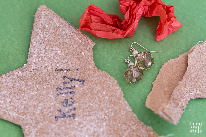 Handmade Christmas Star Ornament with Surprise gift inside