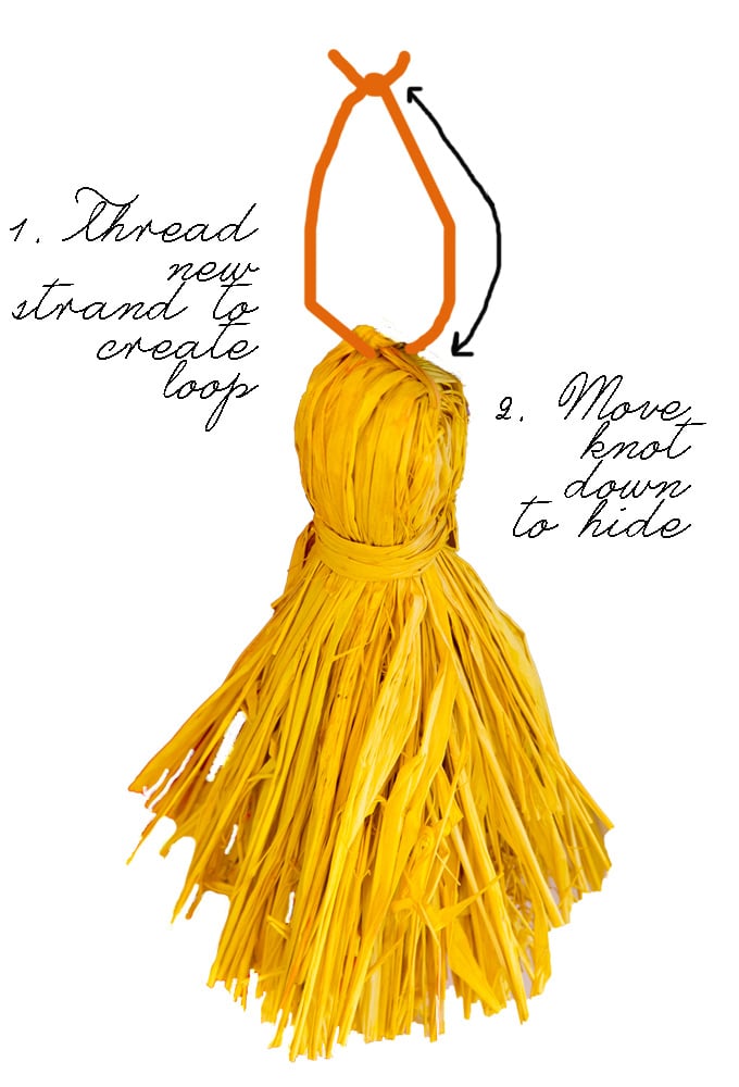 How-to-hang-a-tassel-using-raffia-bundles