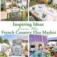 Inspiring home decorating ideas from the French Country Flea Market. #FleaMarketDecor #FleaMarketFlip #FrenchCountryDecor #vintagedecorideas
