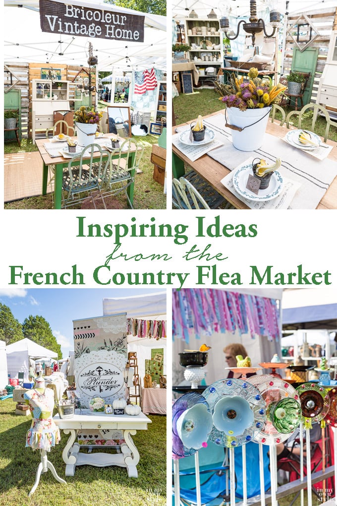 Inspiring home decorating ideas from the French Country Flea Market. #FleaMarketDecor #FleaMarketFlip #FrenchCountryDecor #vintagedecorideas