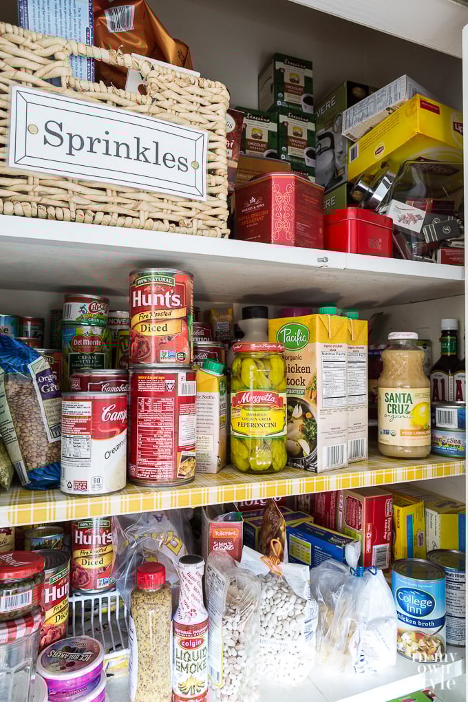 Pantry Organizing and storage ideas