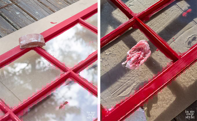 Aging-Furniture-Painting-Technique using $2 chalk paint
