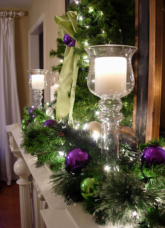 Christmas decorating non traditional color schemes