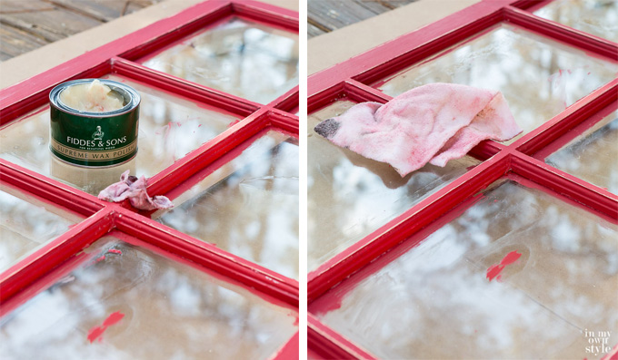 How-to-age-a-painted-furniture-finish using inexpensive chalk paint