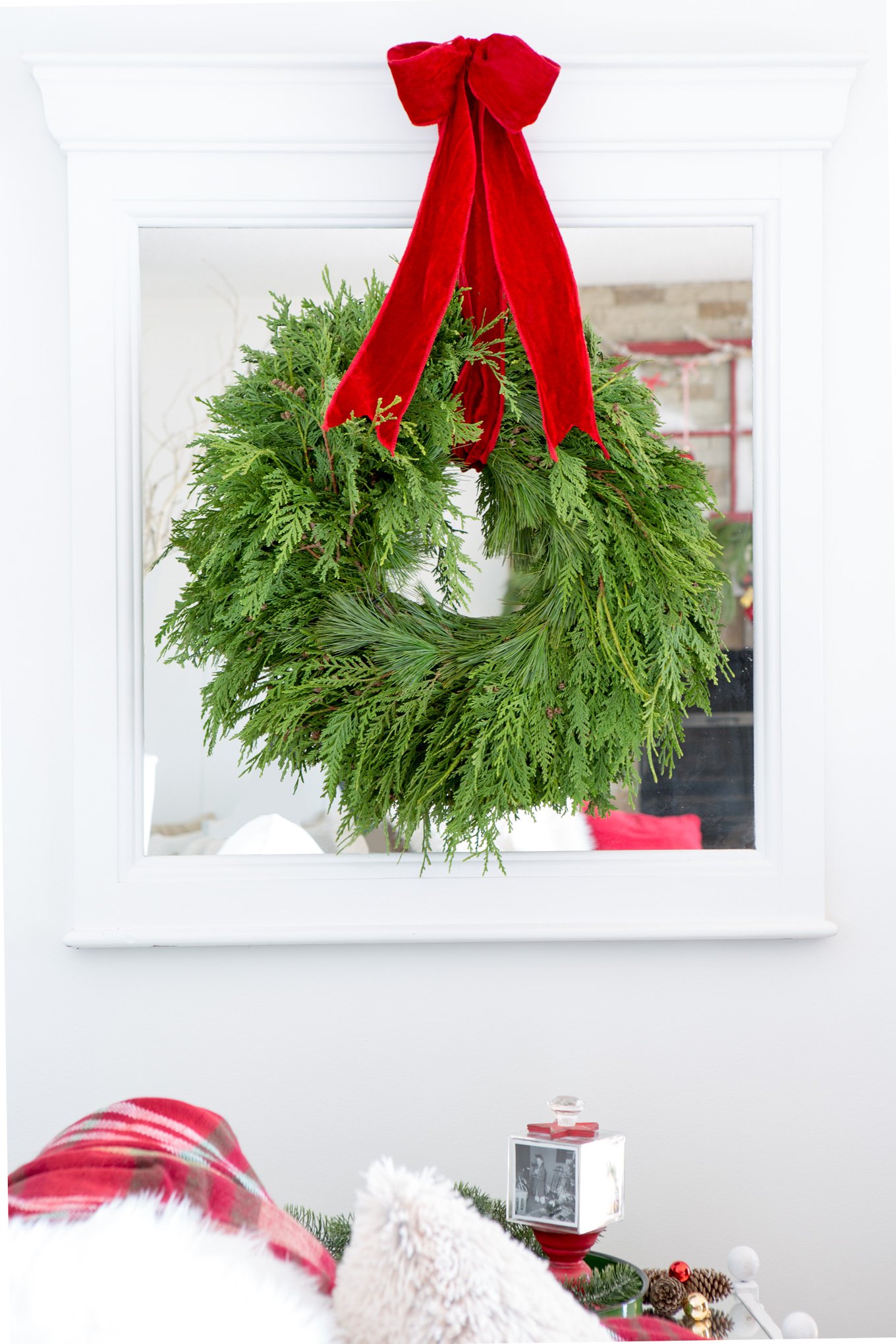 How-to-tie-a-ribbon bow-using-non-wired-ribbon-so-it-looks-full