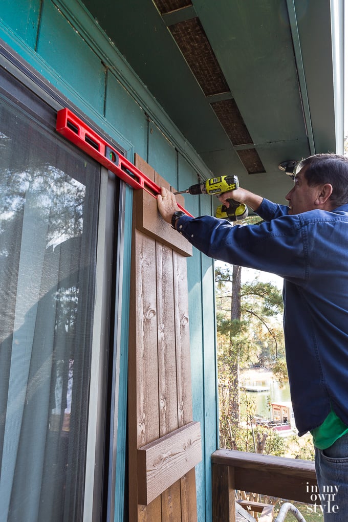How to install Nu-Wood shutters