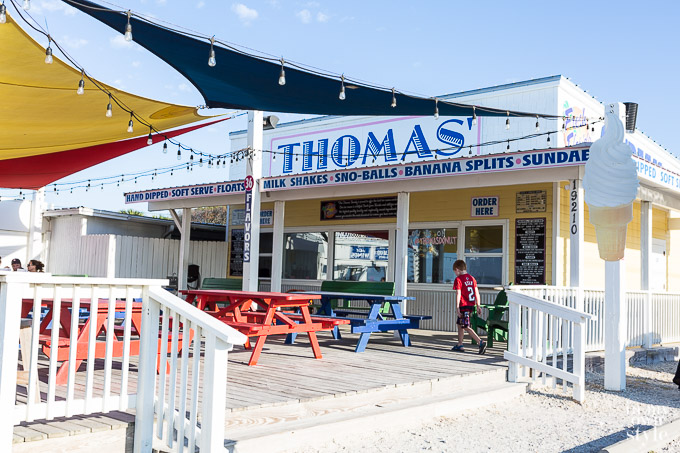 Thomas' breakfast spot in PCB