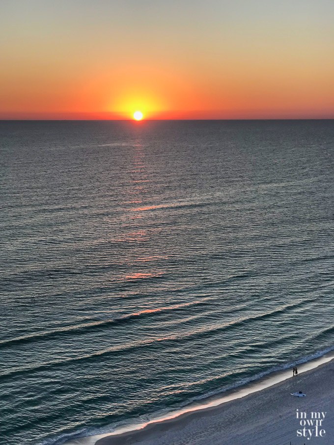 Sunset at Panama Beach Florida