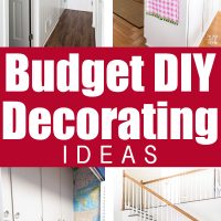 Before-&-After-DIY-Home-Decorating-Projects #homedecorating, #budgetdecor #homeimprovementprojects #beforeandafter #roommakeovers