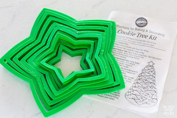 Wilton Christmas cookie tree kit