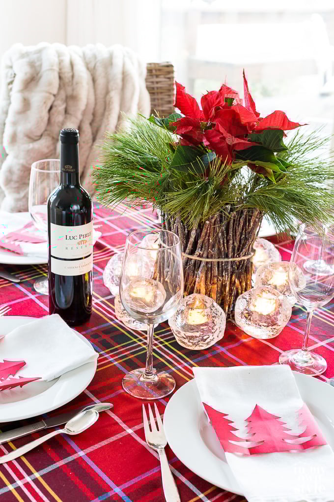Christmas-Plaid-Table-setting