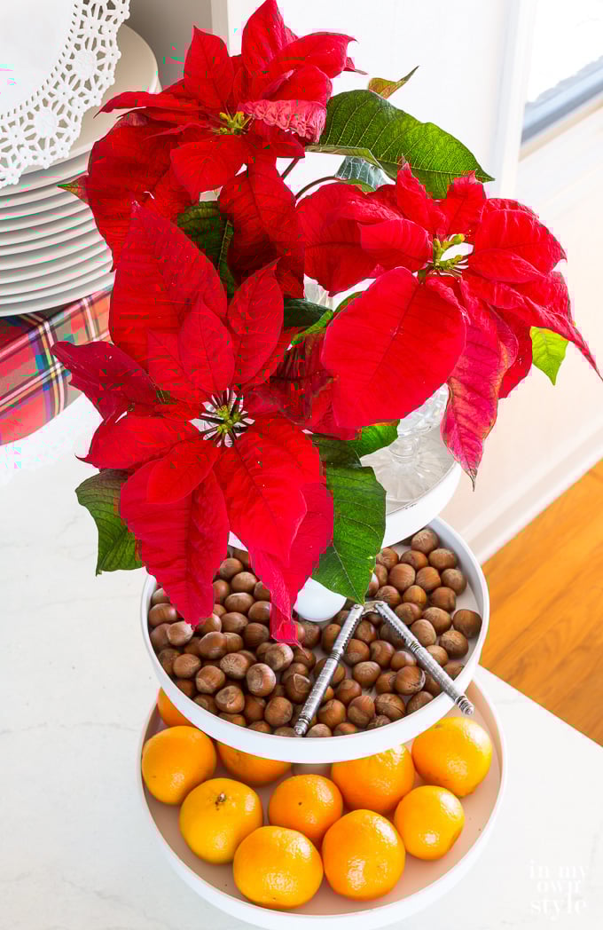 Inexpensive and edible Christmas decorating ideas.