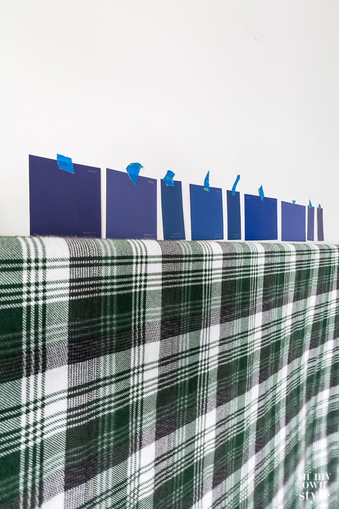 How to choose a wall paint color. 